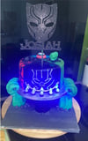 Black Panther/Avengers Cake