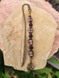 Image 1 of Bronze Bookmark - Peace