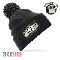Image 1 of Bobble hat Anfield Road sign - rubber lettering 