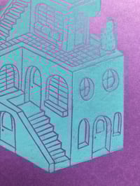 Image 11 of 'I'd Live There I' blockprints