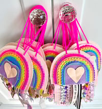 Image 3 of Tie on a Rainbow - Hanging Decor