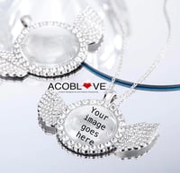 Image 2 of Custom Image Pendant necklace