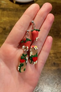 Image 3 of Strawberry Fields Earrings