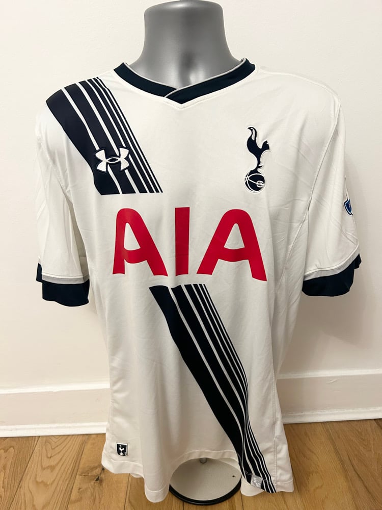 Image of Tottenham Hotspur “DEMBÉLÉ 19” 2015/16 Home Shirt + PL patches (XL)