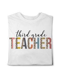 Image 6 of School Title Shirts (White)