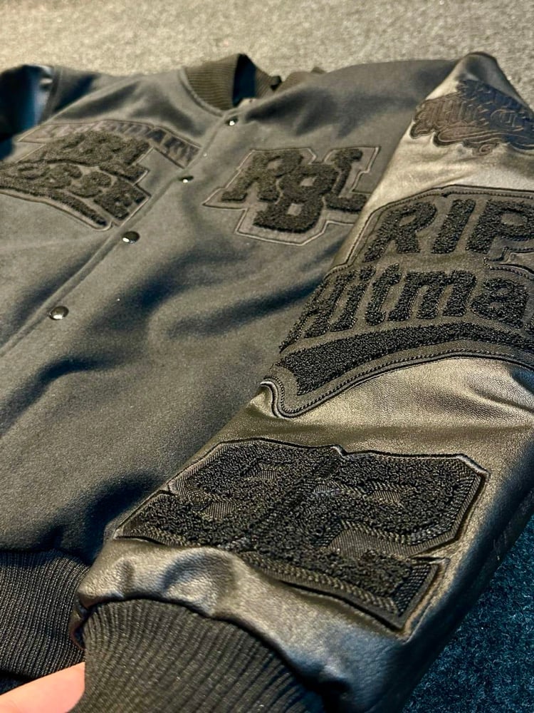 Image of RBL Posse Varsity Jacket (The BlackOut Edition)
