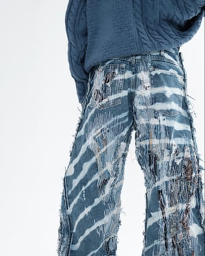 Image of MASSTAK - 171 Psychedelic Ptchwrk Jeans