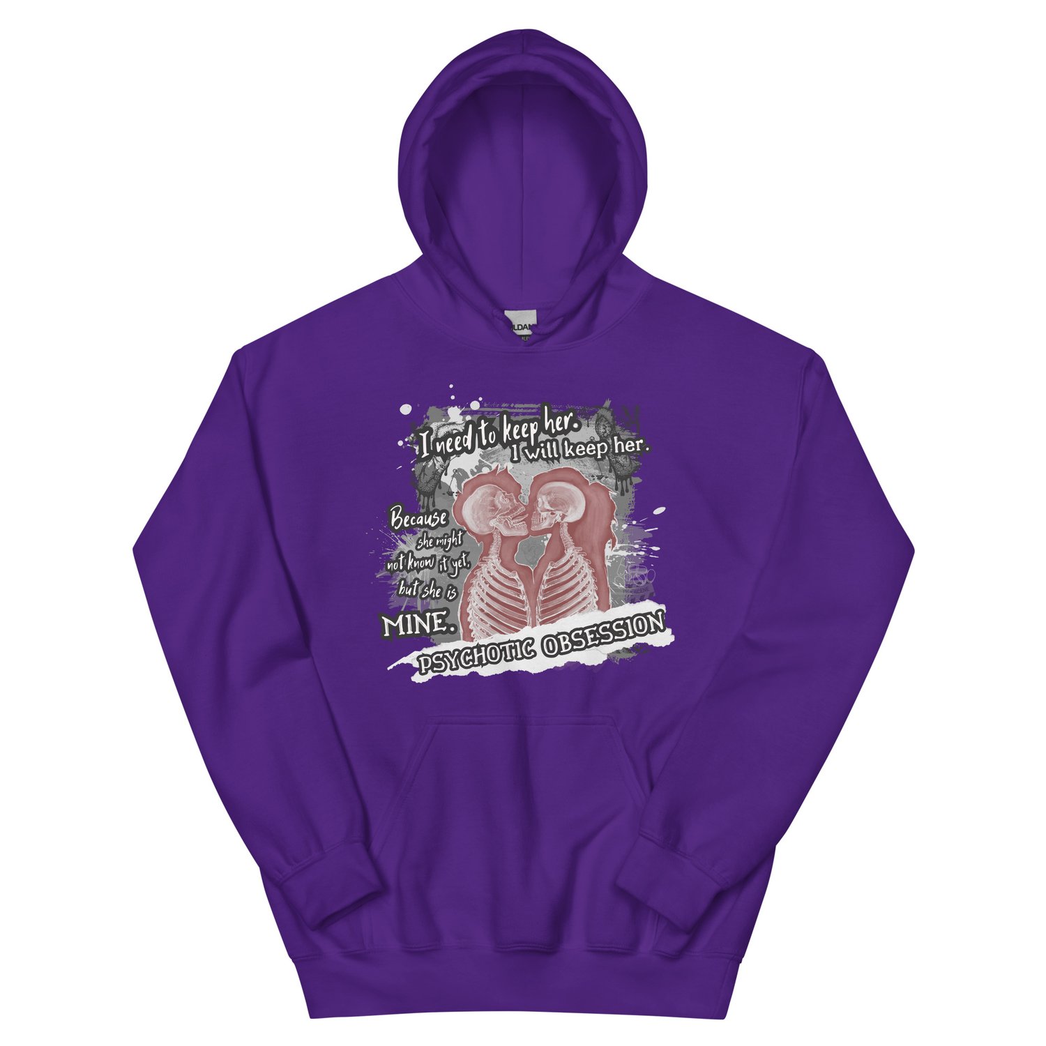 Image of Officially licensed Leigh Rivers Psychotic obsession Tobias & Aria Unisex Hoodie
