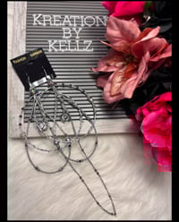 Calm Essence LARGE HOOPS