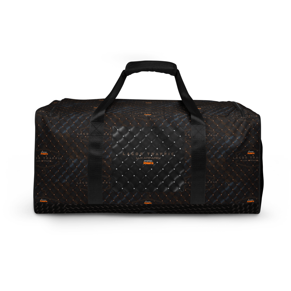 URBAN VOGUE COUTURE WEEKENDER BAG - LTC LOGO BLACK/BROWN