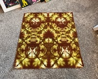 Image 1 of “stained glass chapel” hand-dyed bandana