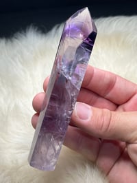 Image 8 of  Phantom Smoky Amethyst Wand #842