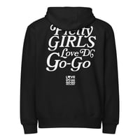 Image 2 of LOVEDCGOGO "PRETTY GIRLS LOVE" Premium full zip hoodie