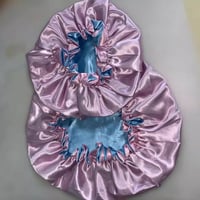 Image 4 of Mommy and Me Bonnet Set