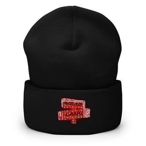Image of Red Paisley Smalls Logo Beanie