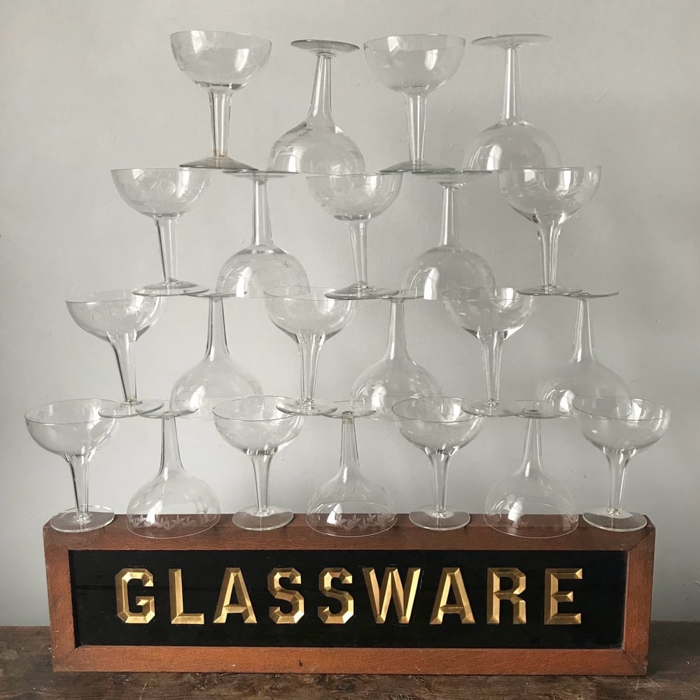 Image of Hollow Stem Champagne Coupes 