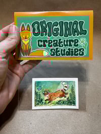 Image 1 of Red Panda - Original Creature Study