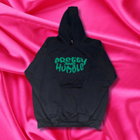 Pretty and Humble Hunter Green/Black Fancy Hoodie