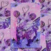 Image 1 of Butterfly Opossum Sticker