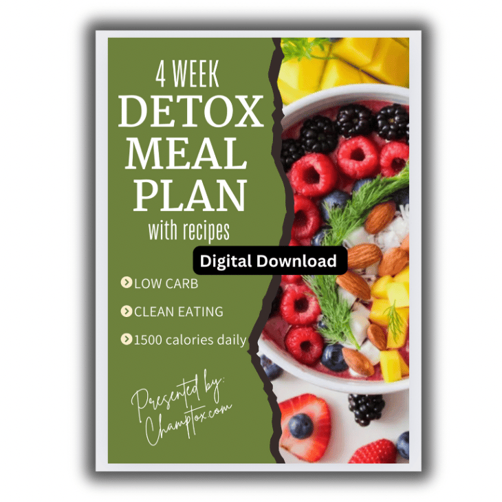 Image of 4 Week Digital Meal Plan (CHAMPtox)