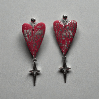Image 3 of Bleeding Star Earrings