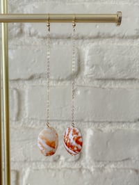 Image 2 of spotted shell danglers 