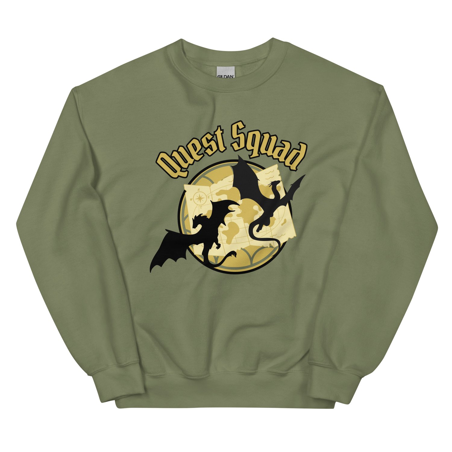 Image of Officially licensed fourth wing quest squad Unisex Sweatshirt