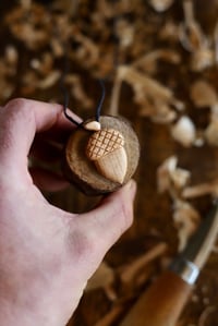 Image 7 of Acorn Pendant Necklace 