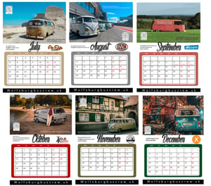 Image of Wolfsburg Bus Crew Official 2024 Charity Calendar
