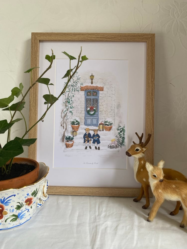 Image of cartes et affiches en Avent vers Noël