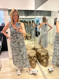 Image 3 of VESTIDO LARGO CEBRA