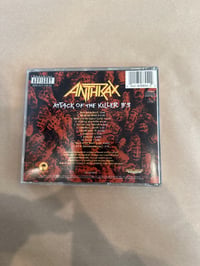 Image 3 of Anthrax - Attack Of The Killer B’s (Island / Megaforce) / USED CD / Signed(???)
