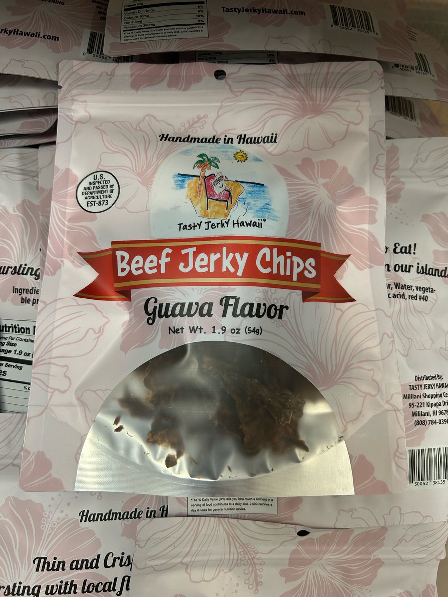 Image of Guava flavor Beef Jerky chips