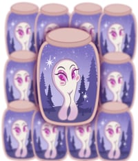 Fresno Nightcrawler Jar Sticker