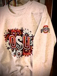 Image 1 of Long sleeve Ohio State National Champions t shirt