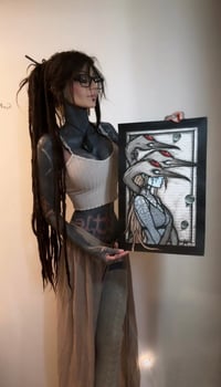 Image 2 of Original Painting- Toru, Shifted Perception