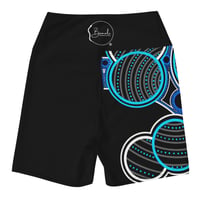 Image 2 of Yoga Shorts "Waterholes"