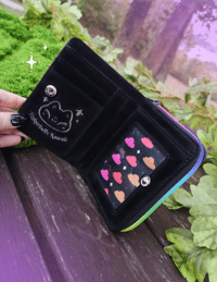 Image 3 of PREORDER Rainbow Cat Wallet