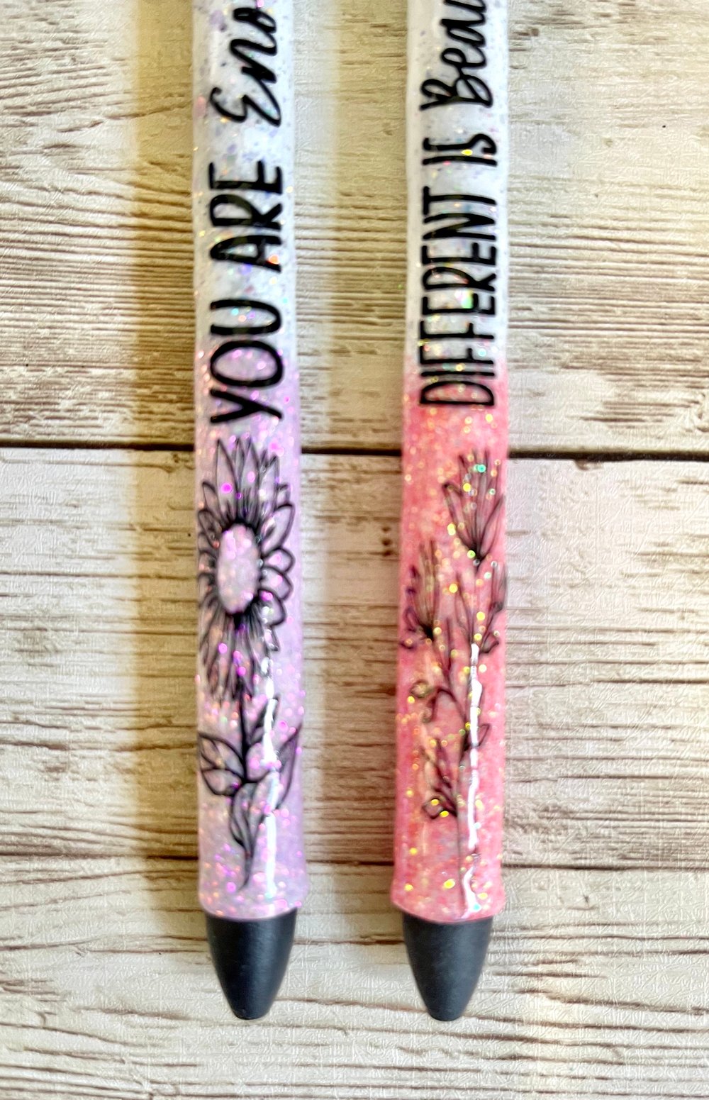 Epoxy Glitter Pen - Purple Glitter