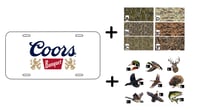 Image 1 of Coors Banquet Build A Beer Plate