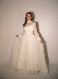 Image 2 of 1970s Pink Wedding Dress