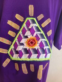 Image 4 of Purple Unalome T-shirt XXL Size