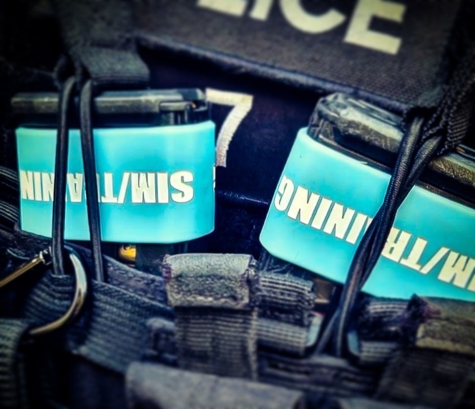 SIM/SILENT BLANK TRAINING MAG BANDS (6 pack) | MAGBANDUK