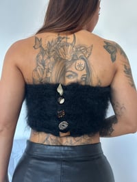 Image 3 of In this Darkness Buttoned Corset 