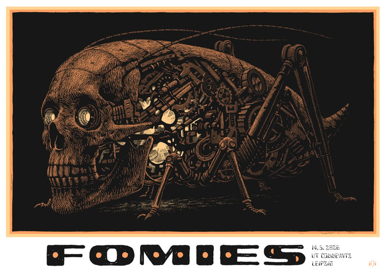 Image of »Fomies« Gig Poster