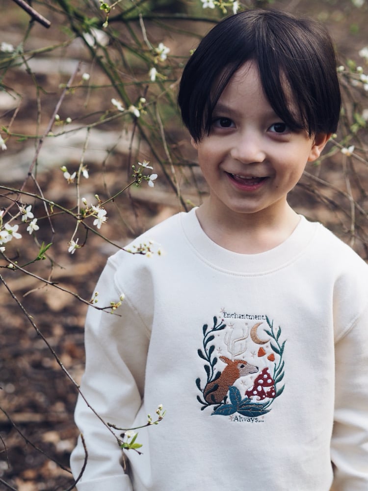 Image of Enchantment,Always… - Natural Raw sweater