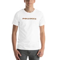 Image 1 of POLLOCKS splashy paint in text Unisex t-shirt copy