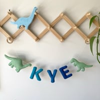 Image 5 of Dinosaur Name Garland - Jungle