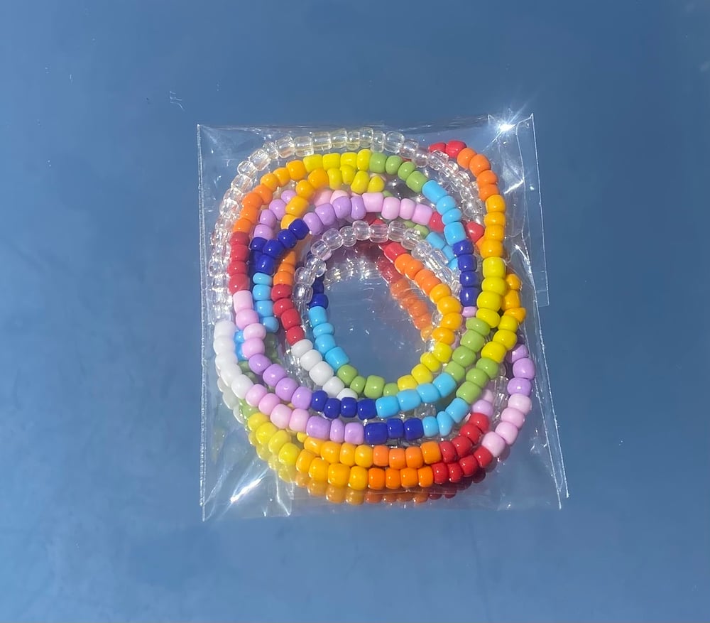 Image of Rainbow Waist Beads 