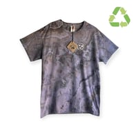 Image 1 of ♻️ UPCYCLED M Unisex TENNEESSEE Tee in Muted Geode Ice Dye